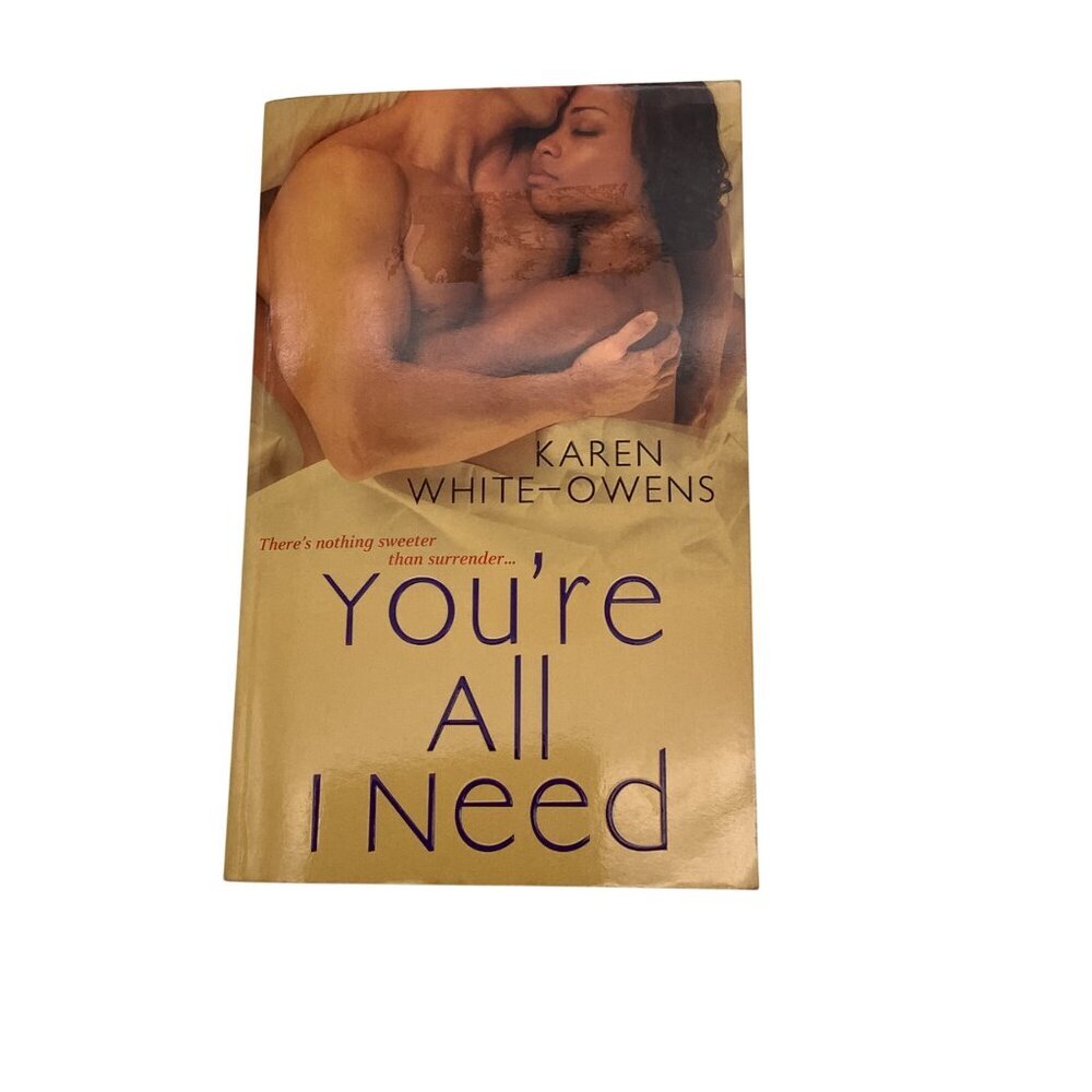 Youre All I Need‎ By Karen White-Owens Romance Novel Paperback 2010